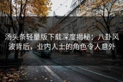 汤头条轻量版下载深度揭秘：八卦风波背后，业内人士的角色令人意外