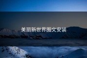 美丽新世界图文安装